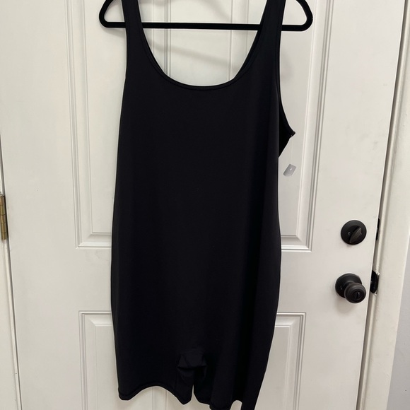 NWT Isabel by Ingrid + Isabel Maternity Unitard romper Sleeveless Black Size XXL - Picture 2 of 6